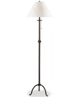 Cal Lighting Wyndmere Iron Floor Lamp with Pull Chain