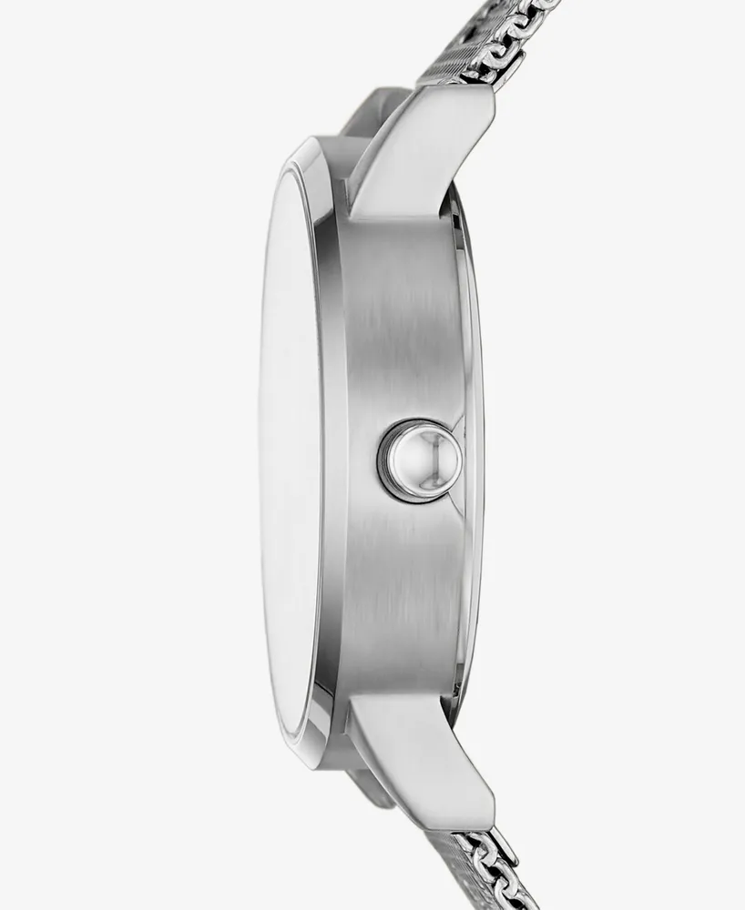 Dkny Women's SoHo Stainless Steel Mesh Bracelet Watch 34mm, Created for Macy's