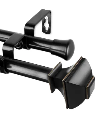 Marion 13/16" Double Curtain Rod 48-84"