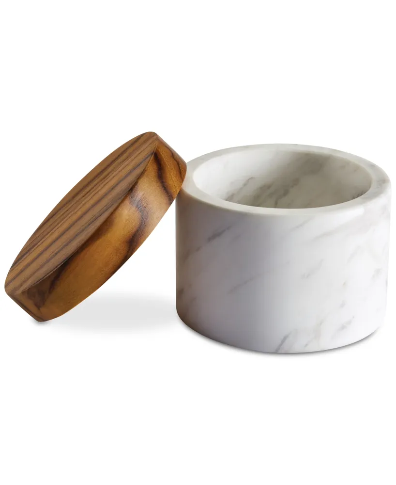 Anolon Pantryware White Marble Salt Cellar