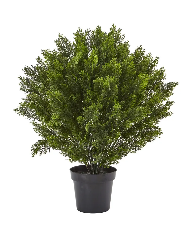 Nearly Natural 3' Cedar Indoor/Outdoor Artificial Bush