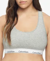 Calvin Klein Plus Modern Cotton Unlined Bralette QF5116