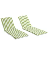 Thome Outdoor Chaise Lounge Cushion (Set Of 2)