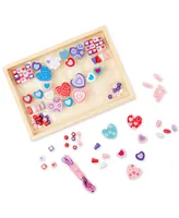 Melissa and Doug Kids Toy, Sweet Hearts Bead Set