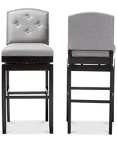 Haldys Swivel Bar Stool (Set of 2)