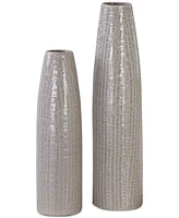 Uttermost Sara Textured Ceramic Vases, Set of 2