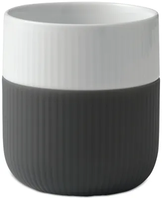 Royal Copenhagen Anthracite Fluted Contrast Mug