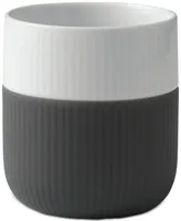 Royal Copenhagen Anthracite Fluted Contrast Mug - Two