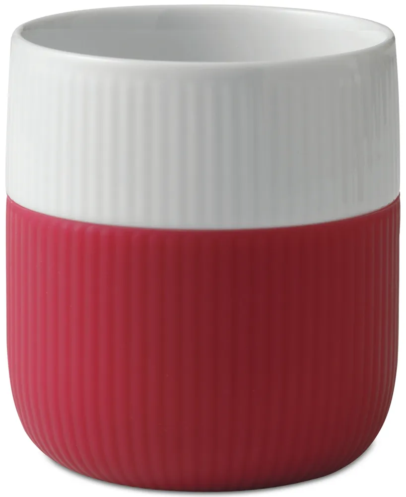 Royal Copenhagen Raspberry Fluted Contrast Mug - Two