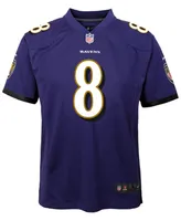 Nike Lamar Jackson Baltimore Ravens Game Jersey, Big Boys (8-20)