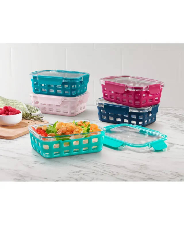 Lavish Home 10-Pc. Portion Control Meal Prep Containers - Macy's