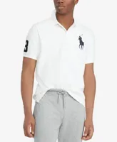 Polo Ralph Lauren Mens Big Pony Custom Slim Fit Mesh Polo Shirt Regular Big Tall