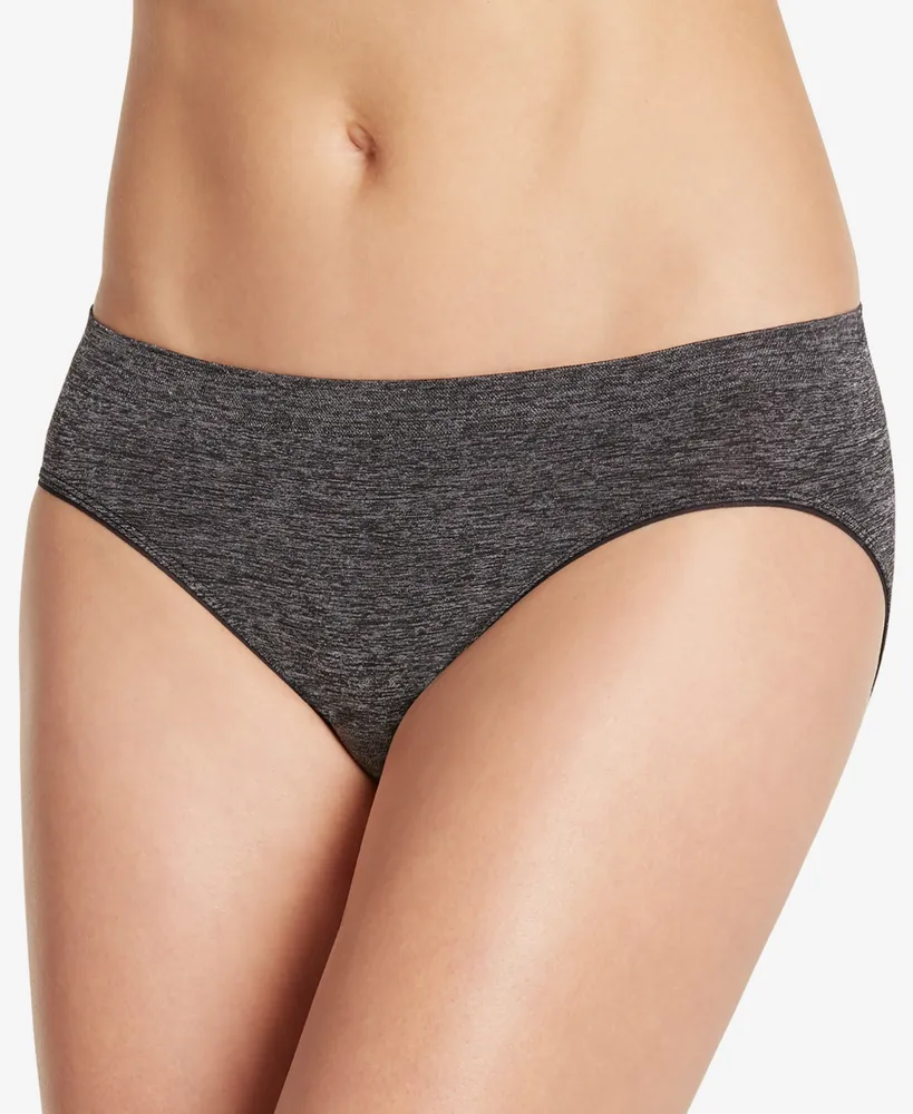 Jockey Women's Underwear Elance Bikini - 3 Pack, Digital Lavender