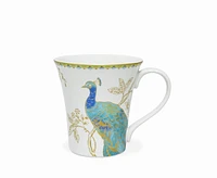 222 Fifth Peacock Garden 16 Pc Dinnerware Set