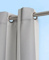 Valencia Cabana Stripe Indoor/Outdoor Uv Protectant Room Darkening Grommet Curtain Panel