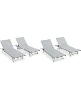 Buxton Chaise Lounge (Set of 4)