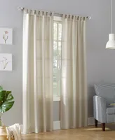 Clifford Heathered Texture Semi-Sheer Tab Top Curtain Panel