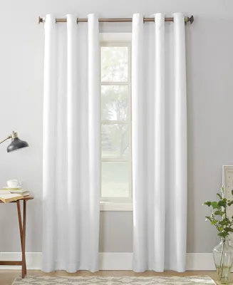 Montego 48'' x 108'' Grommet Top Curtain Panel
