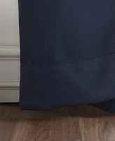 Montego Casual Textured Semi-Sheer Grommet Curtain Panel