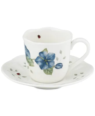 Lenox Butterfly Meadow Espresso Cup/Saucer Set