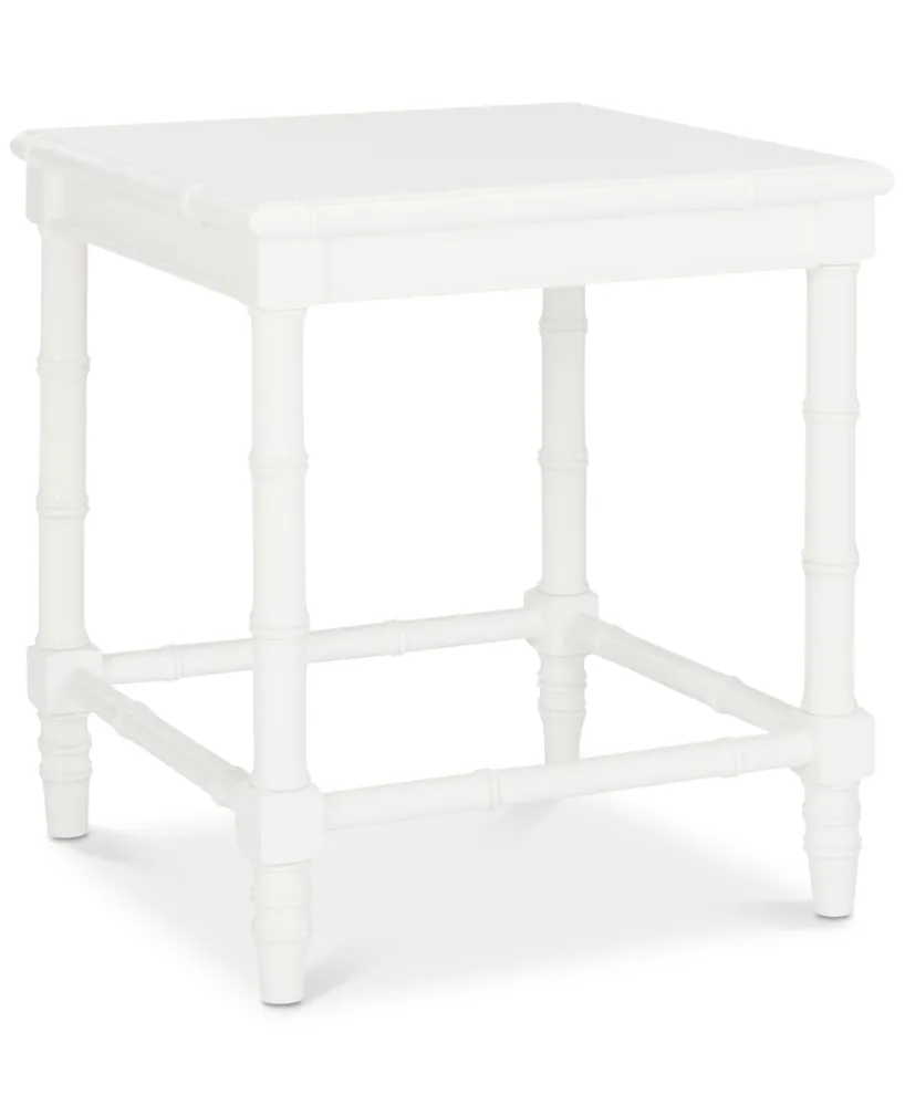 Liviah Modern Coastal Bamboo Accent Table