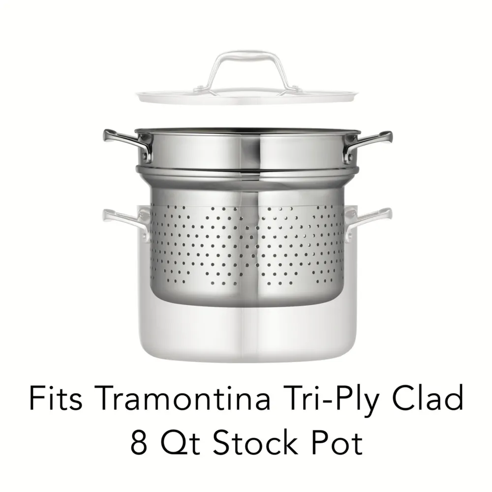 Tramontina Gourmet Tri-Ply Clad Pasta Insert