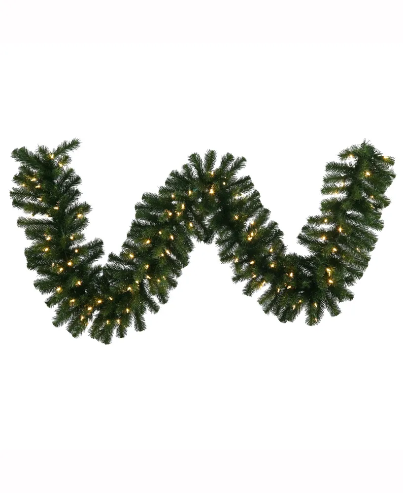 Vickerman 50' Douglas Fir Artificial Christmas Garland with Warm White Led Lights