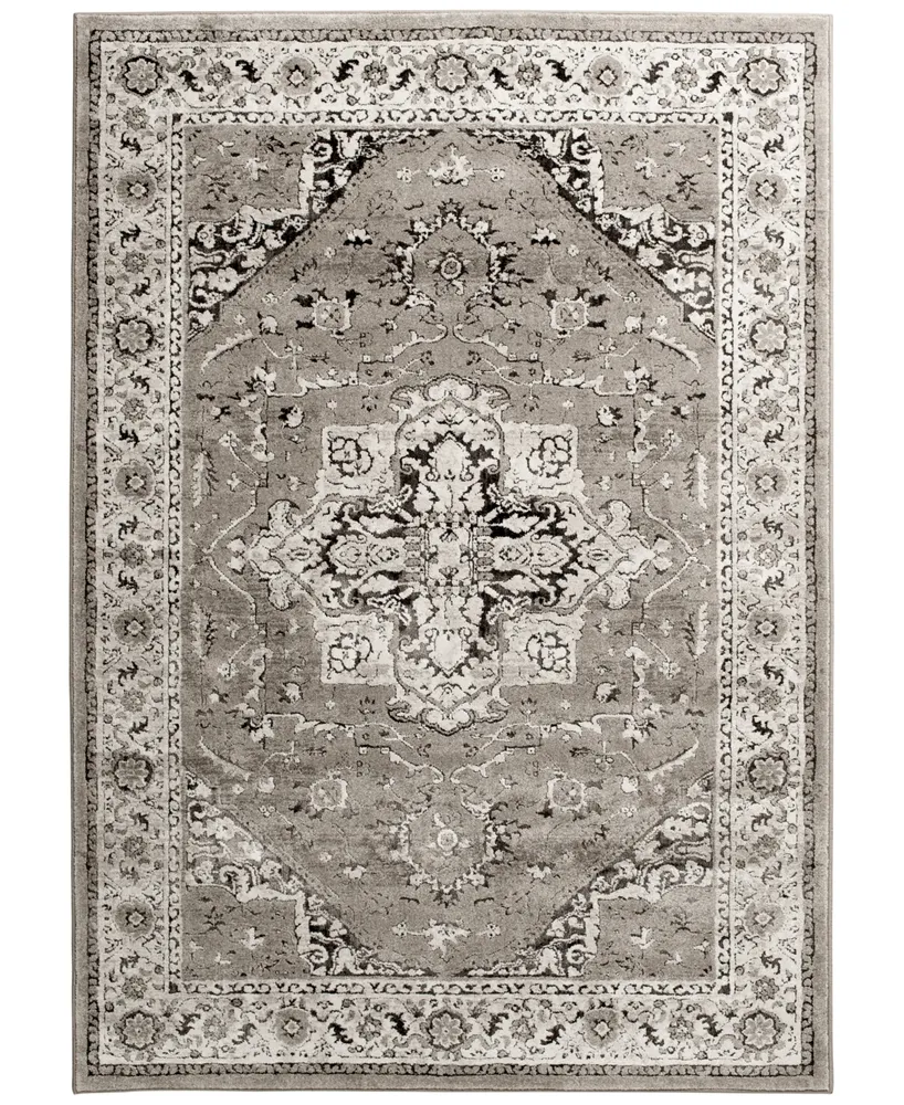 Km Home Largo Heriz 2'3" x 7'7" Runner Area Rug