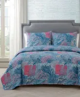 Vcny Home Ava Paisley 3 Pc. Quilt Set Collection