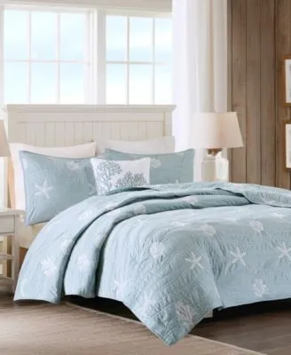 Harbor House Seaside Reversible Quilt Sets