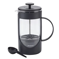 BonJour Coffee Unbreakable 40oz Plastic French Press with Lock and Toss Filter