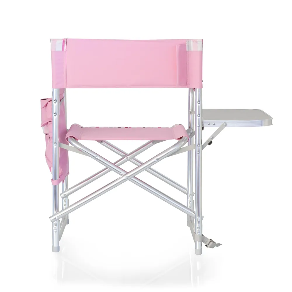 Oniva by Picnic Time Pink Portable Folding Sports Chair