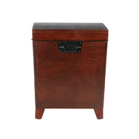 Pyramid Trunk End Table