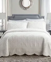 Vcny Home Westland Plush Bedspread Set Collection