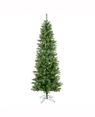 Vickerman 5.5' Salem Pencil Pine Artificial Christmas Tree with 200 Warm White Led Lights