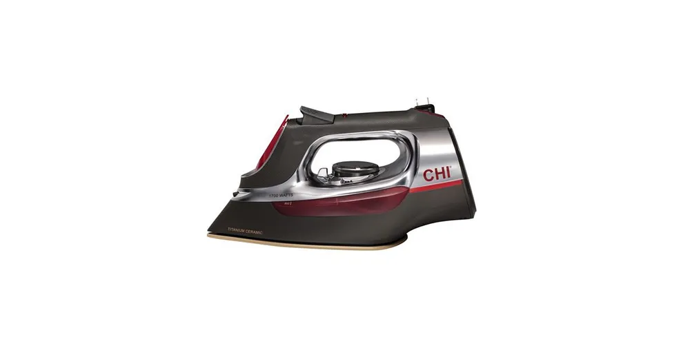 Chi Retractable Cord Iron with Titanium-Infused Ceramic Soleplate