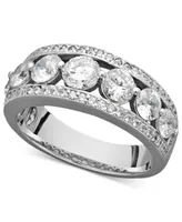 Certified Diamond Band Ring in 14k White Gold (2 ct. t.w.)