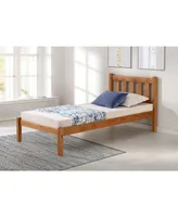 Alaterre Furniture Poppy Twin Bed, Cinnamon