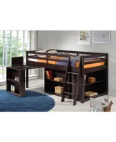 Roxy Junior Loft Bed with Storage Drawers