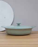 BergHOFF Ron 11" Cast Iron Deep Skillet 3.5Qt. with Lid, Green