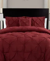 Vcny Home Carmen Pintuck 4 Piece Comforter Set