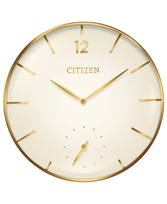 Citizen Gallery Gold-Tone Wall Clock
