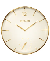 Citizen Gallery Gold-Tone Wall Clock