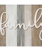 Stratton Home Decor Rustic "family" Wood Wall Decor