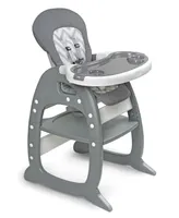 Badger Basket Envee Ii Baby High Chair with Playtable Conversion