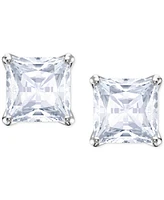 Swarovski Crystal Square Stud Earrings