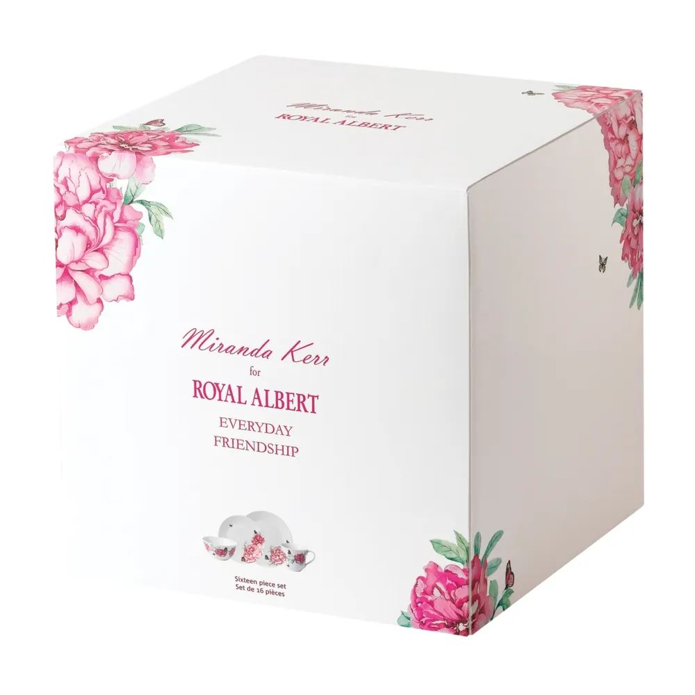 Miranda Kerr for Royal Albert Everyday Friendship 16-Piece Set