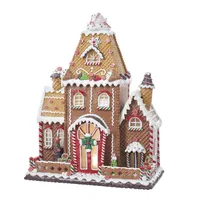 Kurt Adler Fancy Clay Dough Gingerbread House