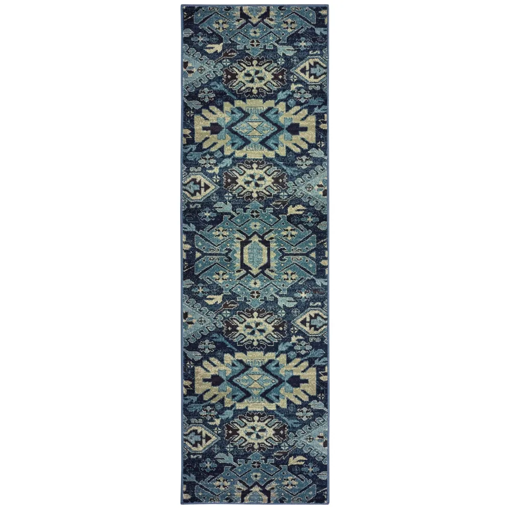 Closeout! Oriental Weavers Linden 4302A 2'3" x 7'6" Runner Area Rug