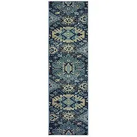 Oriental Weavers Linden 4302a Navy Blue Rug